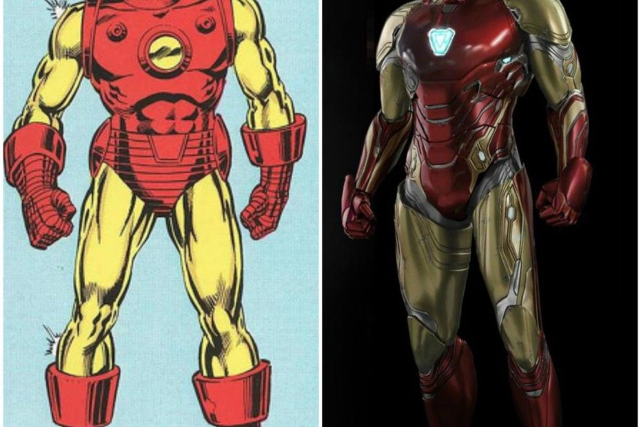Comparing Old Vs New #Ironman #Marvel #Endgame #Avengers | Iron Man,  Avengers, Spiderman Homecoming