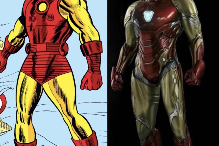 Iron Man'S End Game Suit Looks To Be A Throw Back To The Original Red And  Gold Suit From 1963. | Iron Man, Iron Man Art, Gold Suit