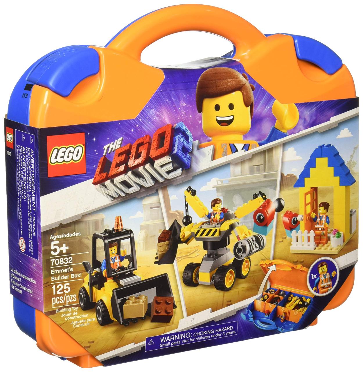 Amazon.Com: The Lego Movie 2 Emmet'S Builder Box Set New Kids Children Toy  Game : Toys & Games