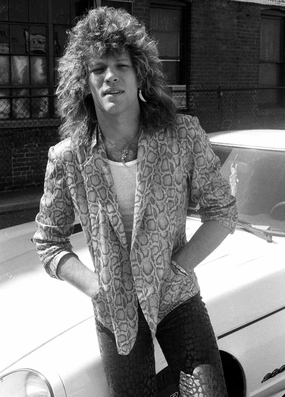 Jon Bon Jovi Throwback Photos