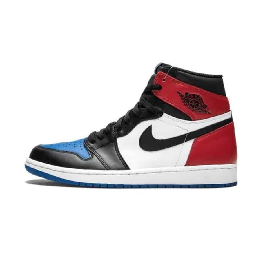 Giày Nike Air Jordan 1 Retro High Og Top 3 'White Blue/Red' 555088-026 -  Sneaker Daily