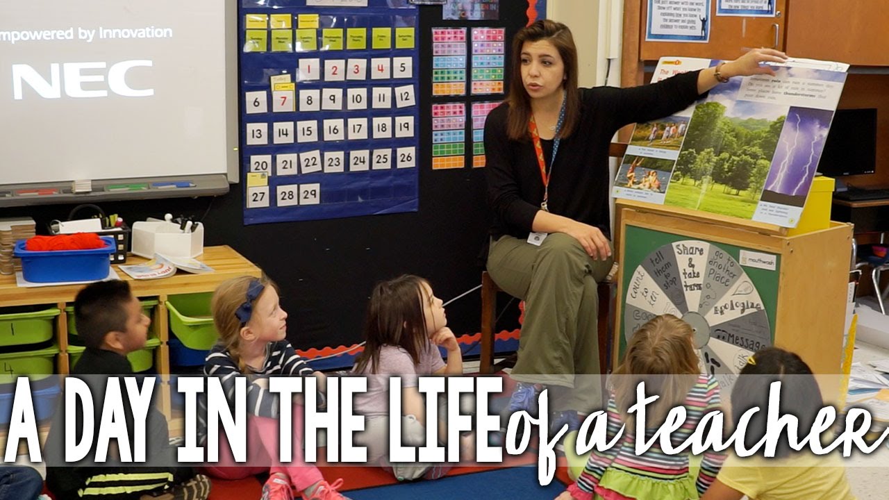A Day In The Life Of A Teacher - Youtube