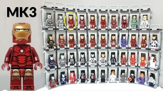 2021 New Lego Iron Man Mk3 (Mark Iii) 76190 & Lego Official Iron Man  Minifigs (2012-2021) - Youtube
