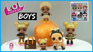 Lol Surprise Boys Series 1 King Bee Unboxing Custom L.O.L Boy Doll Diy How  To Make King Bee - Youtube