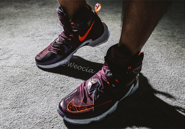 Here'S What The Nike Lebron 13 Looks Like On Feet - Sneakernews.Com